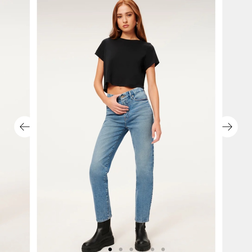 Good American Good Vintage Blue 942 Size 4